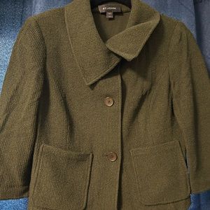 St John’s Blazer/cardigan size 6 green